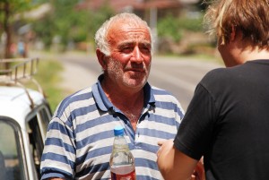 Road to Sighnaghi - Buying Chacha