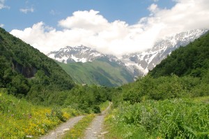 Road to Ushguli