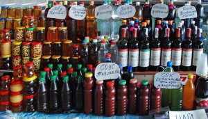 Gagra - Market - Wine, Honey and Sauces