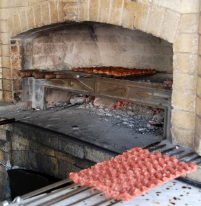 Armenia - Yerevan - Artashi Mot Restaurant - Making Kebabs
