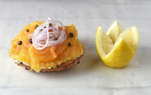 Vodka-Cured Lake Trout