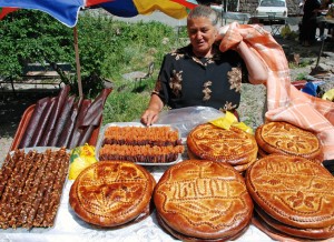Geghard - Street Vendor