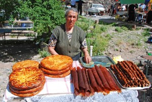 Geghard - Street Vendor