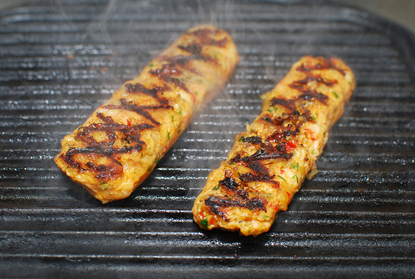 Armenian Cuisine - Crawfish Lyulya-Kebabs