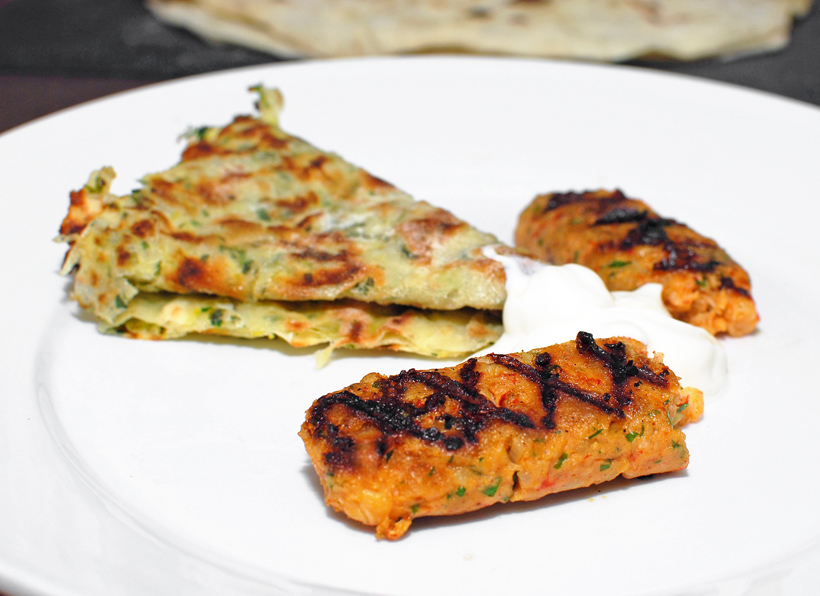 Armenian Cuisine - Crawfish Lyulya-Kebabs