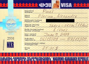 Nagorno-Karabakh Visa
