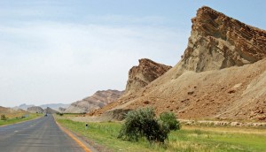 Road to Nakhchivan City