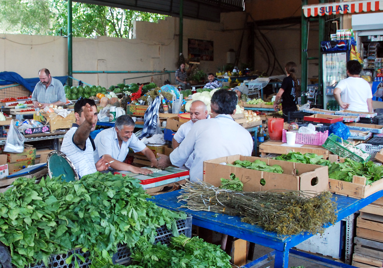 Azerbaijan Baku Taza Bazaar Food Perestroika
