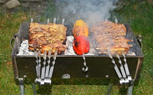 Azerbaijan Cuisine - Shashlyk Five Fingers