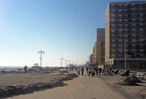 Brighton Beach after Hurricane Sandy