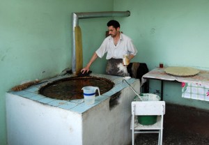 Azerbaijan Cuisine - Road to Quba - Pakhlava Shop