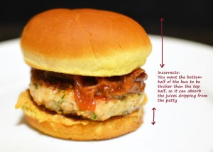 Russian Cuisine - Salmon Burger