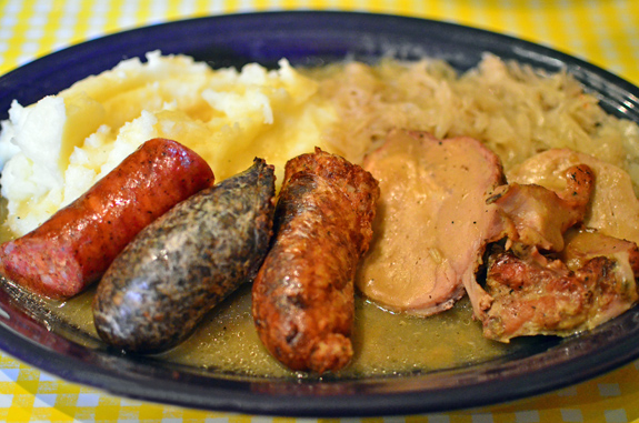 Czech Cuisine - Bohemian Hall - Butcher's Plate