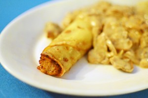 Russian Cuisine - Caspiy - Blinchiki