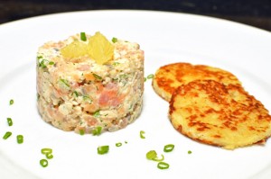 Hunting and Fishing - WIld Turkey and Trout Tartare