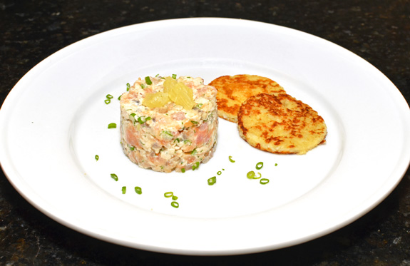 Hunting and Fishing - WIld Turkey and Trout Tartare