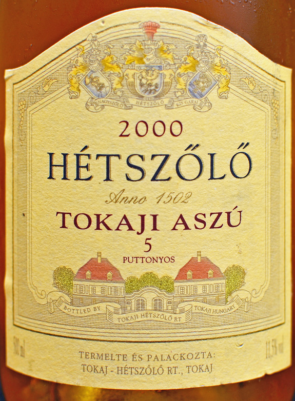 Tokaji Wine - Hétszőlő Aszú 5 Puttonyos 2000