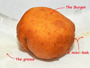 Hungarian Food - Lángos Goulash Burger