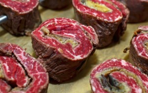 Skirt Steak and Eggplant Shashlyk