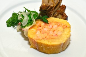 Russian Food - Lake Trout and Crawfish Ballotine