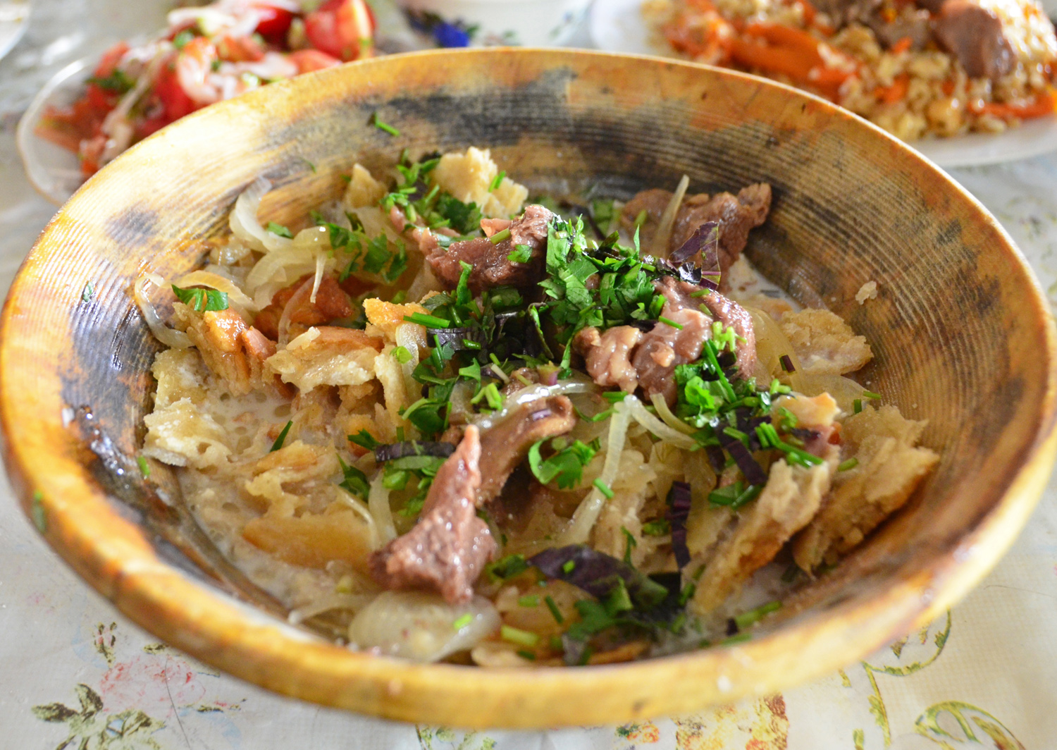 Dushanbe - Shaftoluzor Restaurant - Qurtob