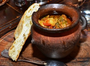 Georgian Cuisine - Oda House - Chkmeruli