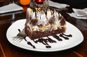 Georgian Cuisine - Oda House - Chocolate Pineapple Cake