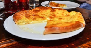 Georgian Cuisine - Oda House - Imeretian Khachapuri