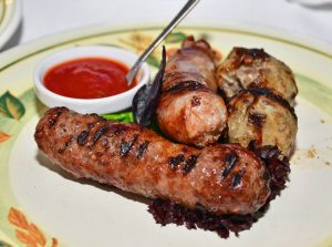 Moldovan Food - Restaurant Vatra Neamului - Grilled Meat