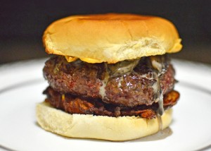 Venison and Potato Latke Burgers