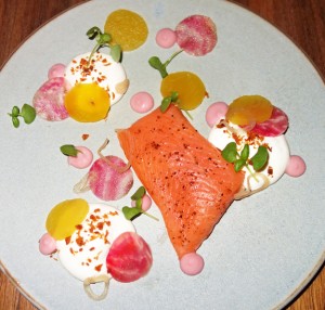 Les 400 Coups - Trout, Yogurt Mousse and Beets