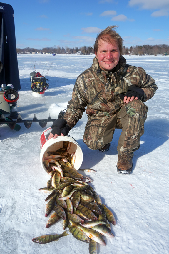 Lake Ontario - Ice Fishing - Yellow Perch