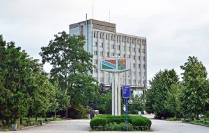 Transnistria - Tiraspol - Train Station Square