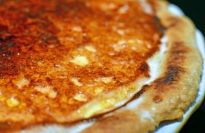 Blueberry Pie with Sour Cream and Vodka Chiboust Cream