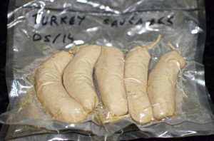 Wild Turkey Emulsion Sausages