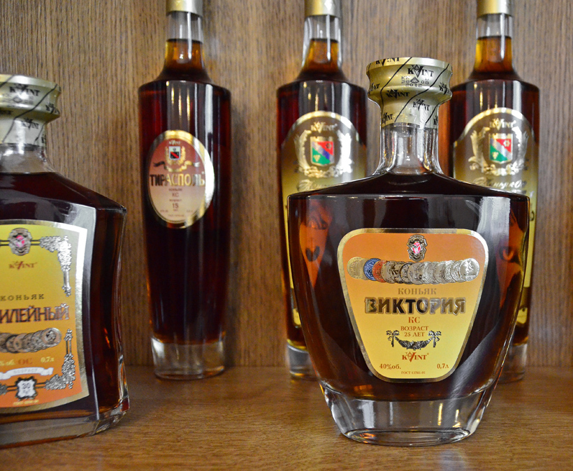 Tiraspol - Kvint Factory - Brandy Tasting.