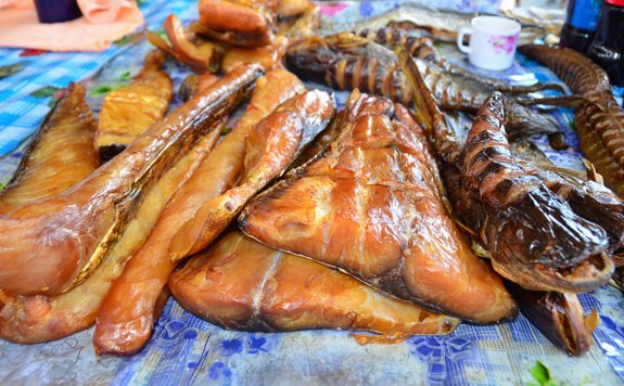 Vylkove - Market - Fish