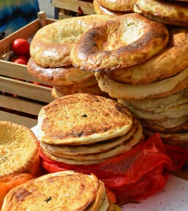 Dushanbe - Shah Mansur Bazaar - Bread