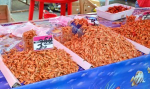 Privoz Market - Shrimp