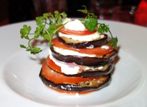 Chez Mademoiselle - Eggplant Napoleon