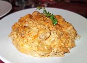 Chez Mademoiselle - Beef Stroganoff