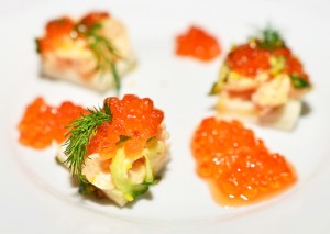 U Modré Kachničky II - Salmon Roe Toast