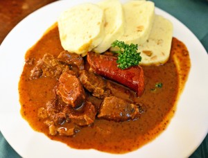 Prague - Plzeňská Restaurace - Beef Goulash
