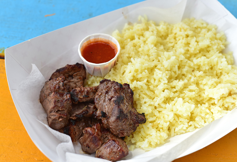 Uzbek Cuisine - Uma's - Kebab Platter
