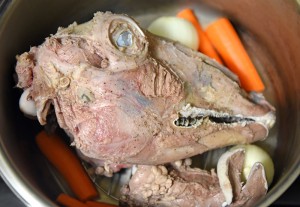 Kazakh Lamb's Head