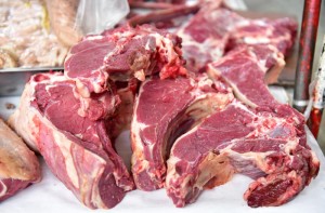 Almaty Green Market - Horse Meat