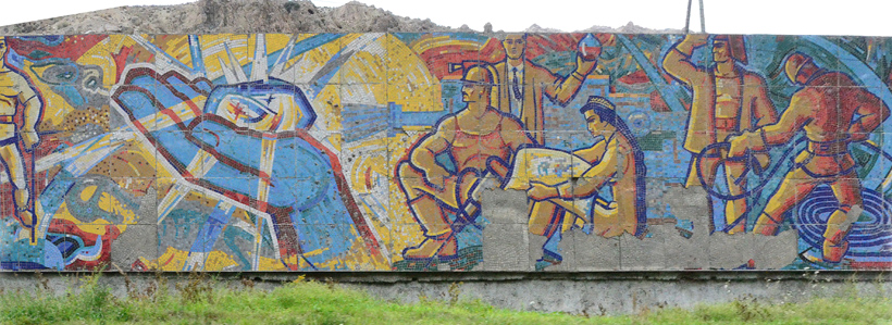Road to Dushanbe - Takfon - Soviet Mosaic