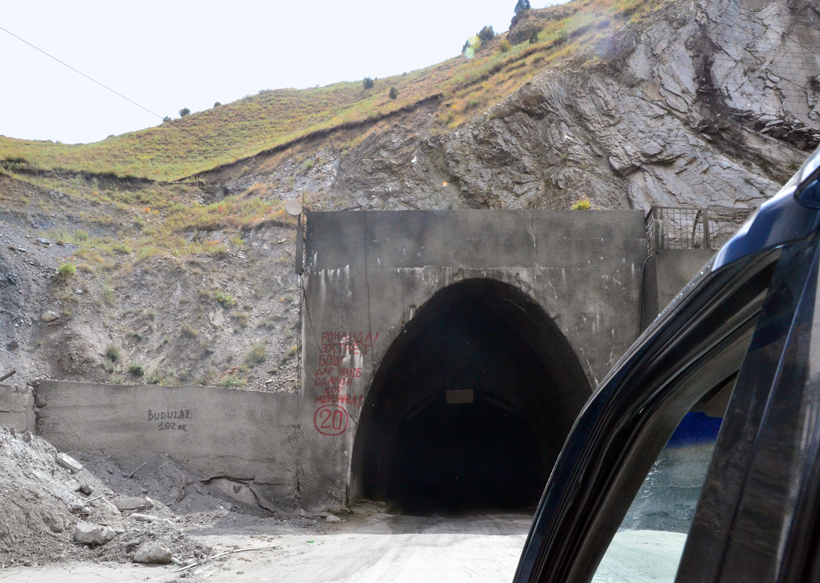Road to Dushanbe - Anzob Tunnel