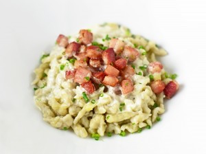 Slovak Food - Bryndzové Halušky