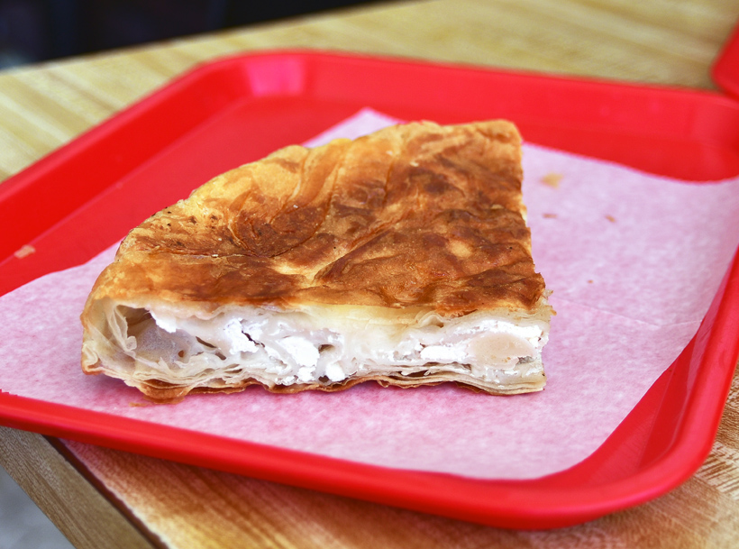 Kosovan Cuisine - Tony and Tina's Pizzeria - Cheese Burek